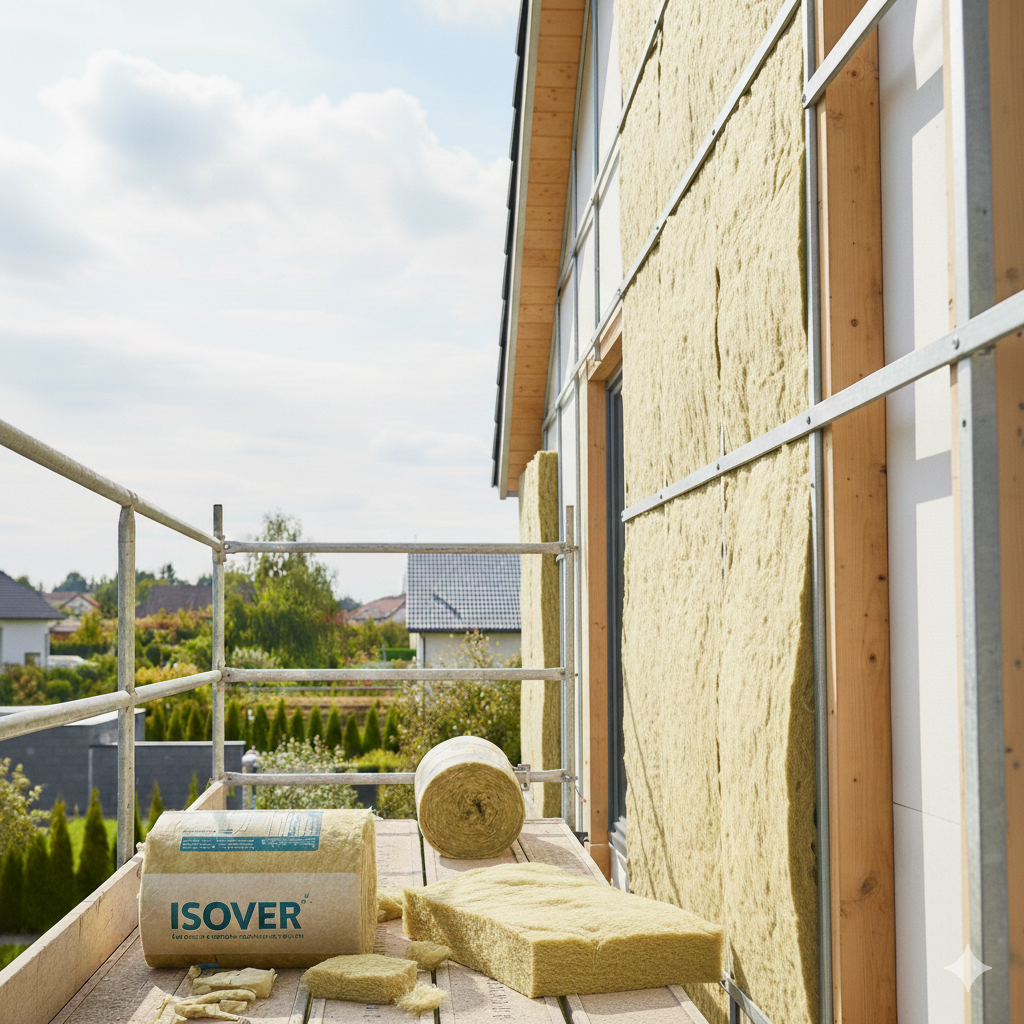 Installation d'isolants haute performance et biosourcés par SF Toiture, de Saint-Gingolph à Douvaine, dont Morzine, Abondance et Thonon.