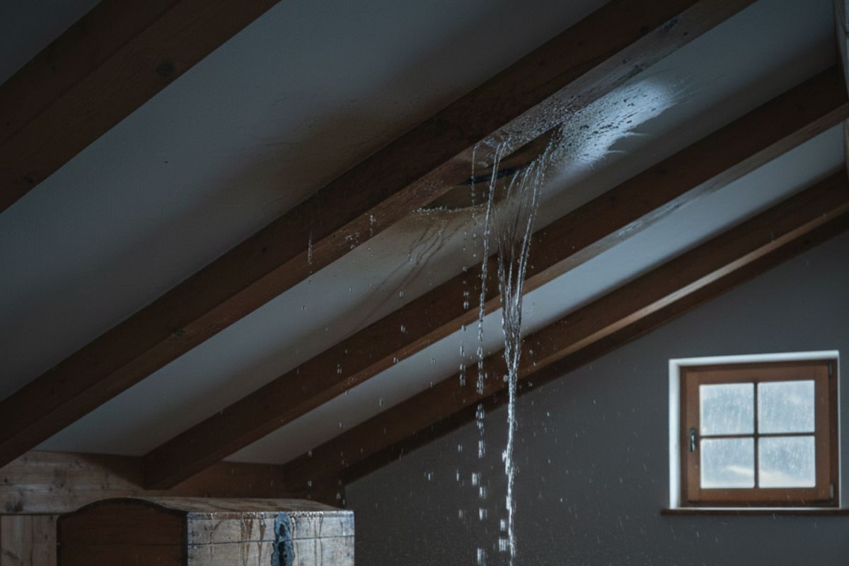 Dépannage urgent pour fuite de toiture et infiltration d'eau dans le bassin lémanique par SF Toiture. (Saint-Gingolph à Douvaine)